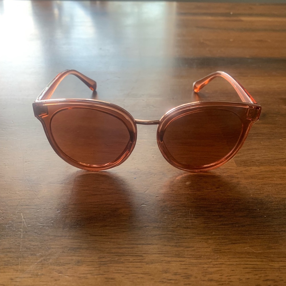 Tan/Rose Sunglasses